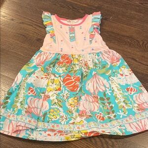 Matilda Jane, Floral Kids Dress - Multicolor